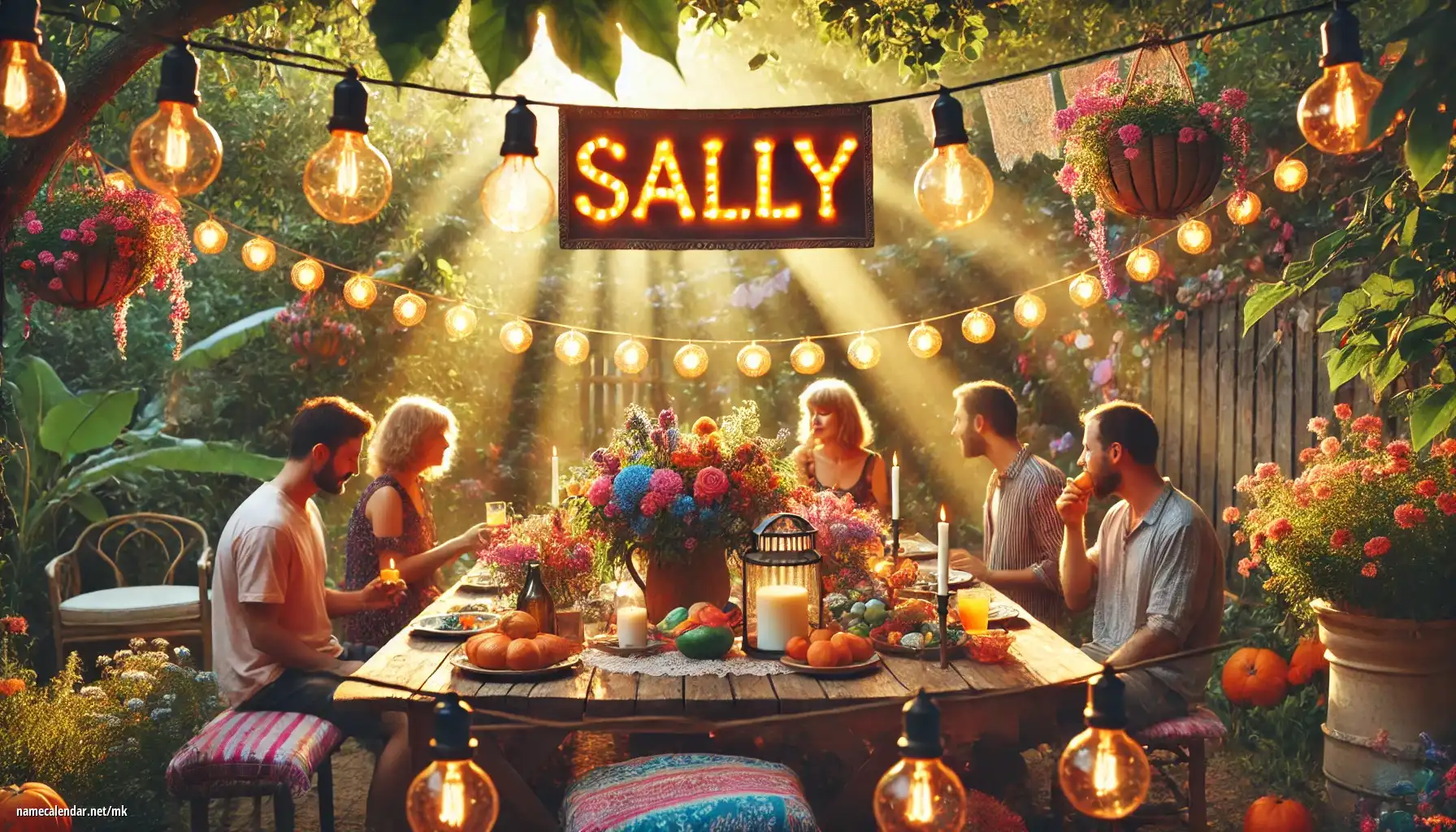 Прослава на именден и име - Sally