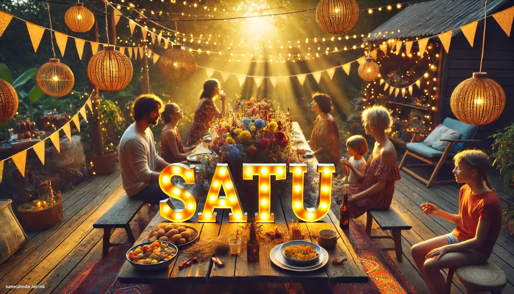 Прослава на именден и име - Satu