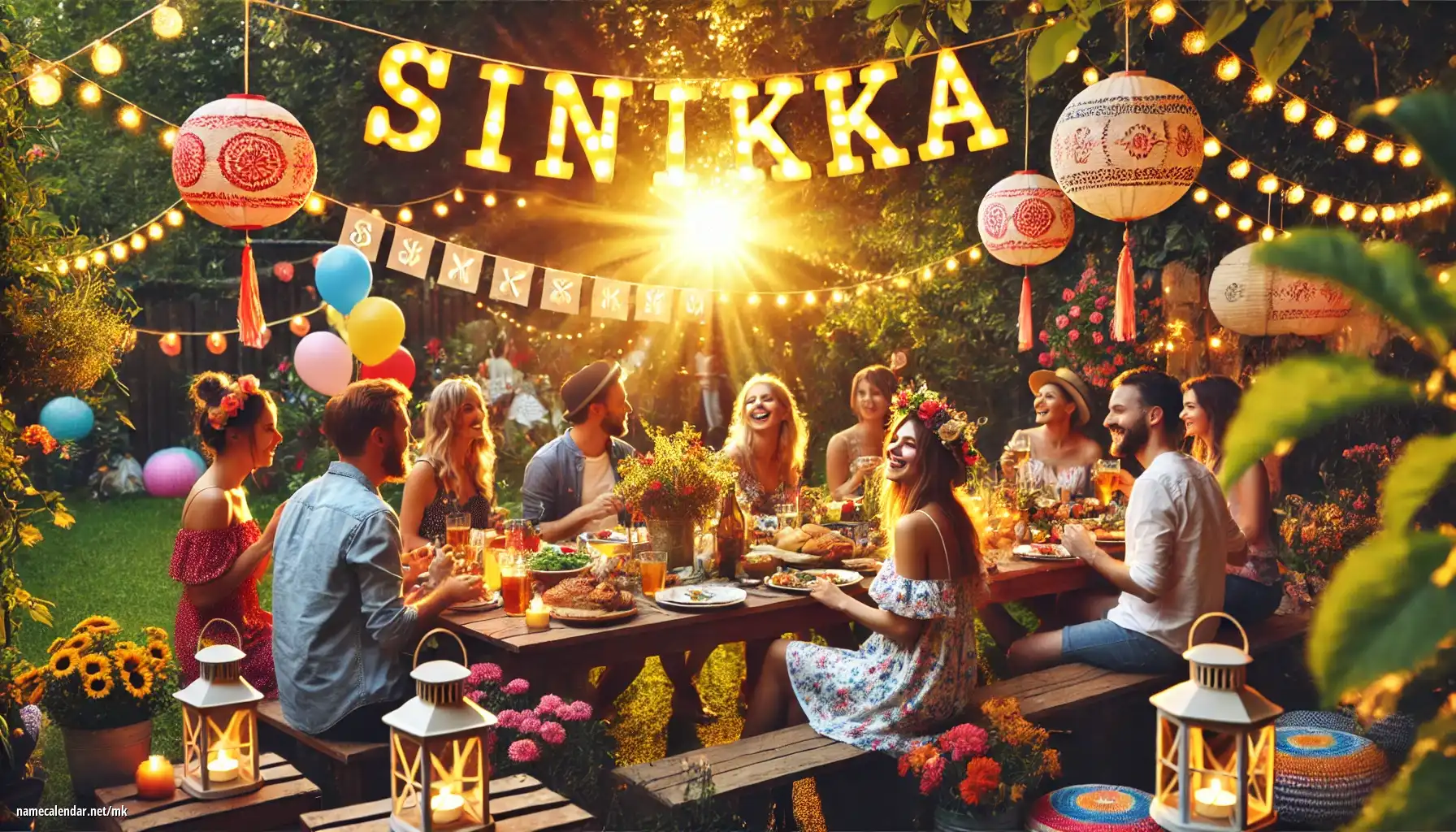 Прослава на именден и име - Sinikka