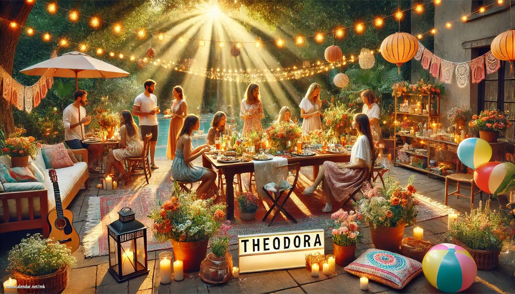 Прослава на именден и име - Theodora