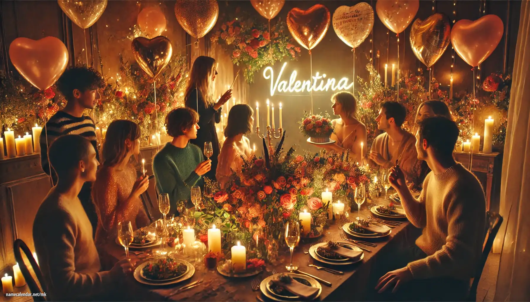 Прослава на именден и име - Valentina