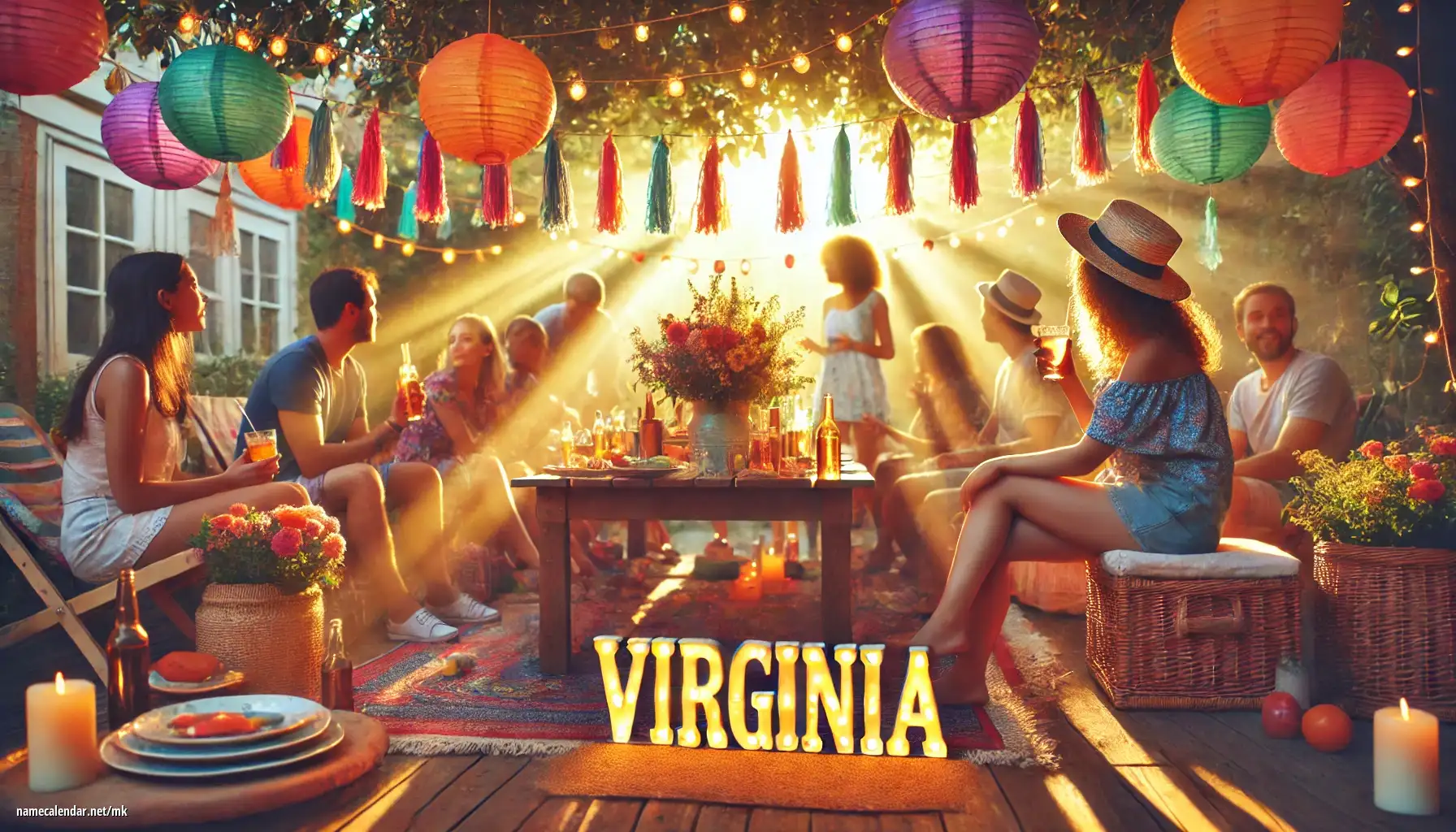 Прослава на именден и име - Virginia