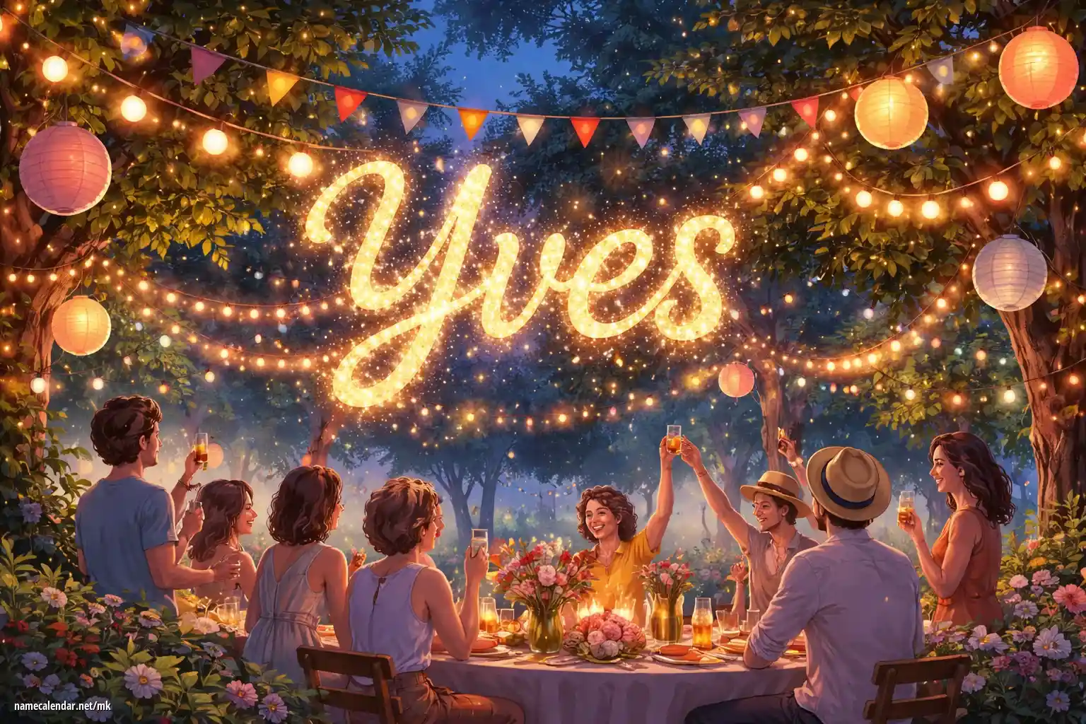 Прослава на именден и име - Yves