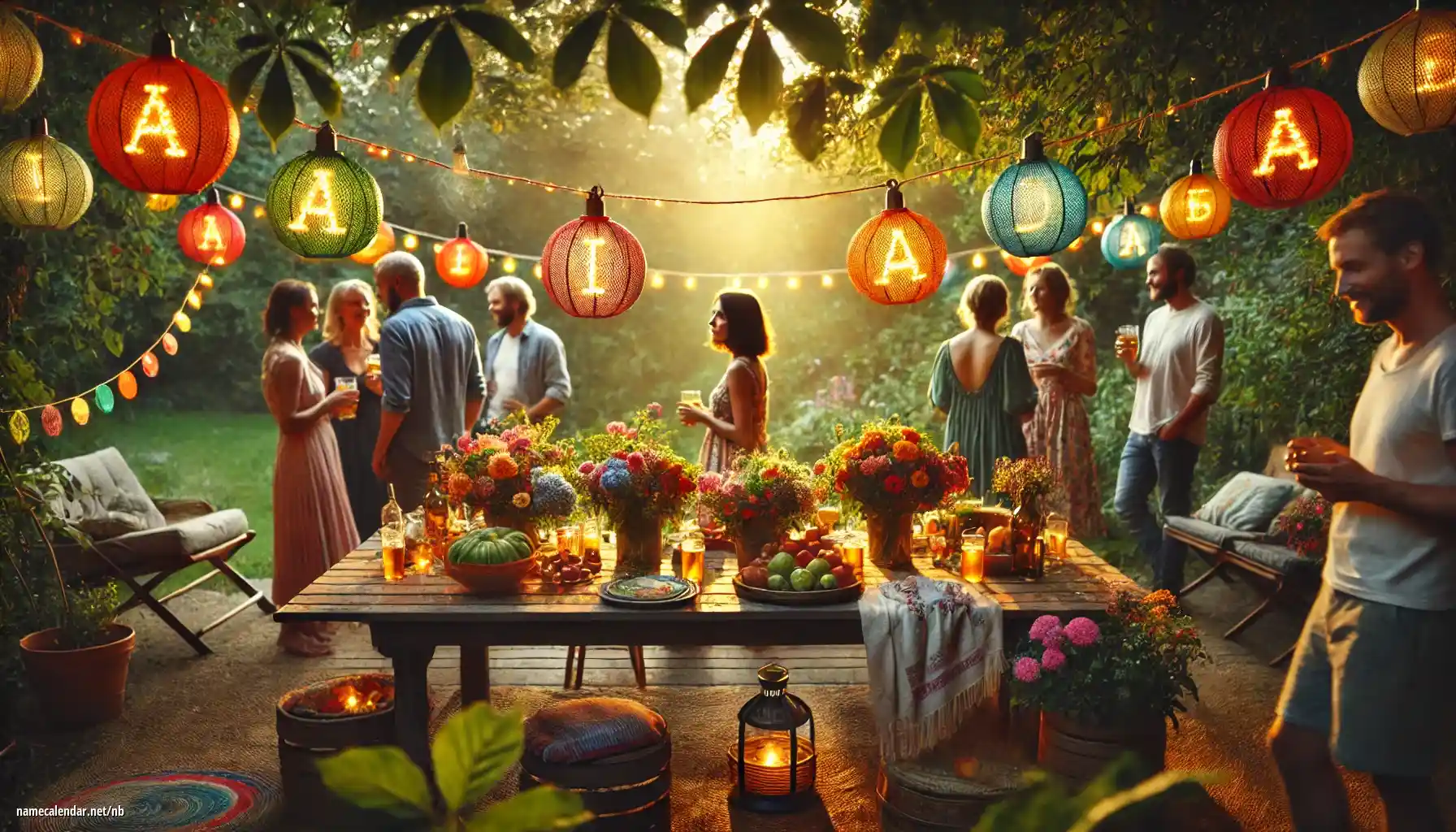 Feiring av navnedag og navn - Aída