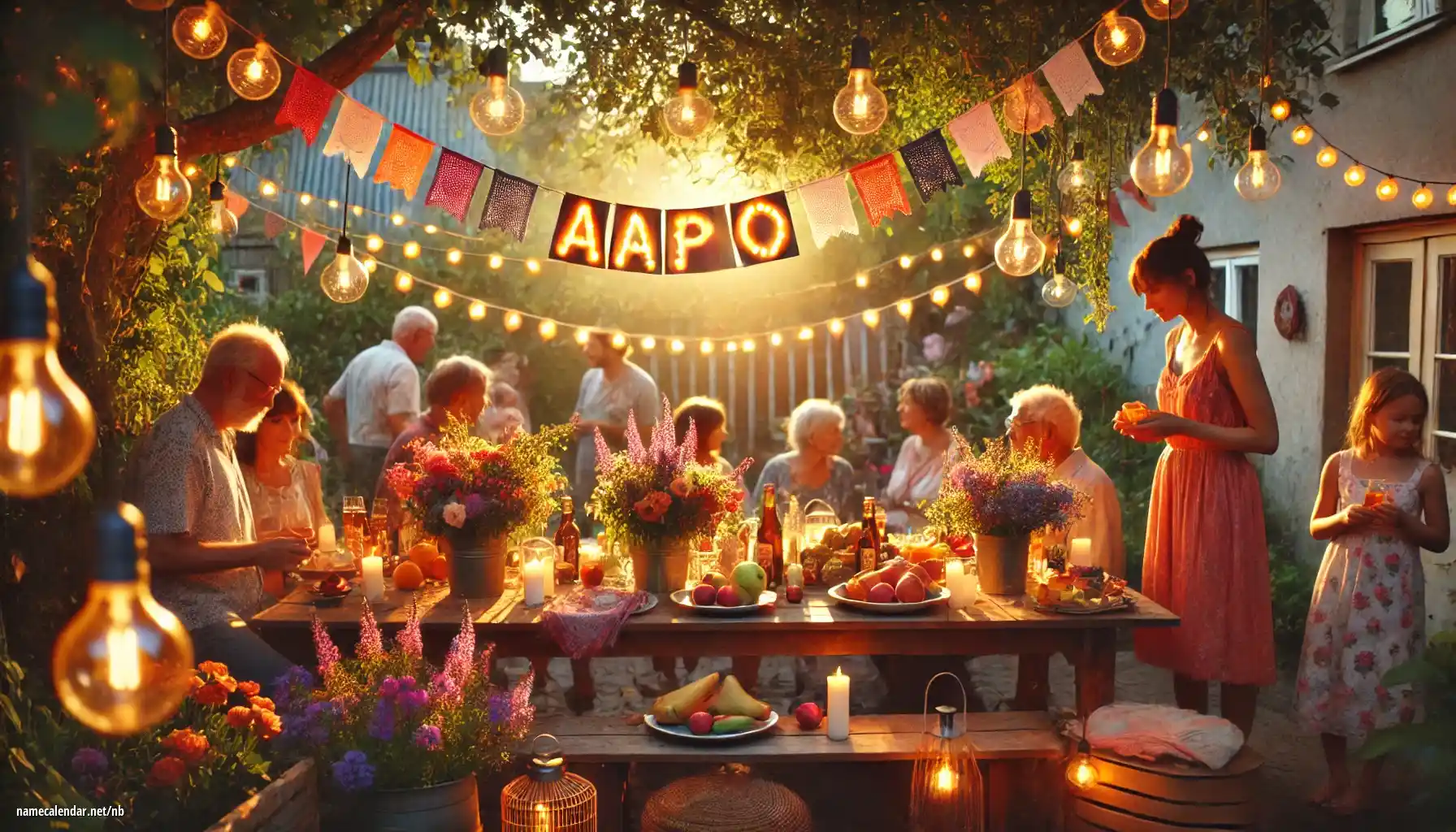 Feiring av navnedag og navn - Aapo