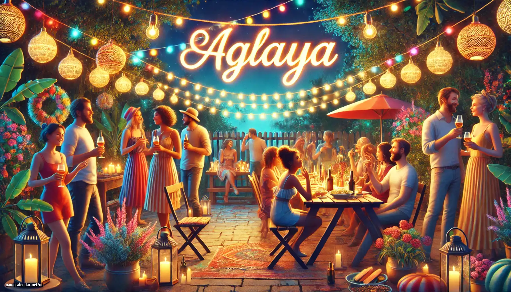 Feiring av navnedag og navn - Aglaya