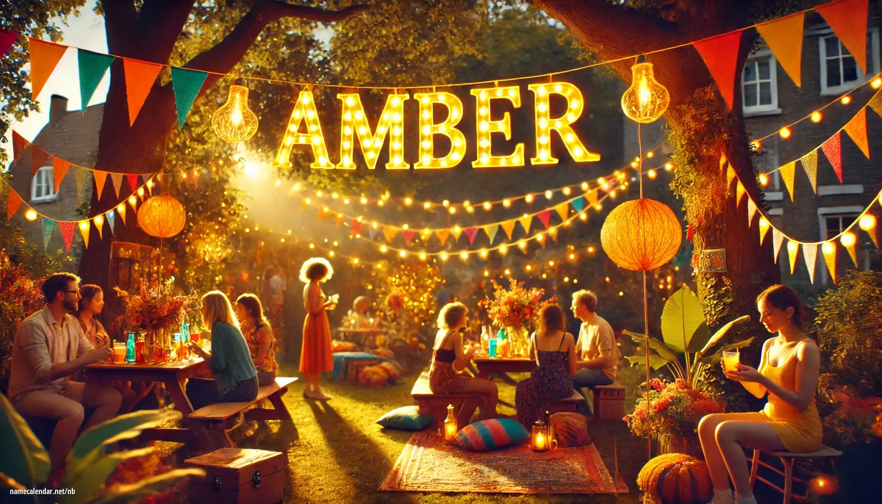 Feiring av navnedag og navn - Amber