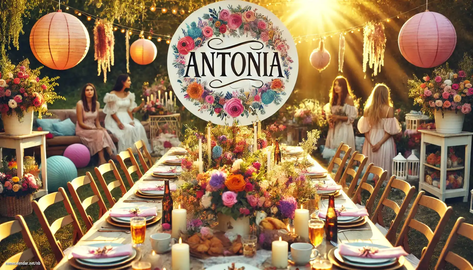 Feiring av navnedag og navn - Antonia