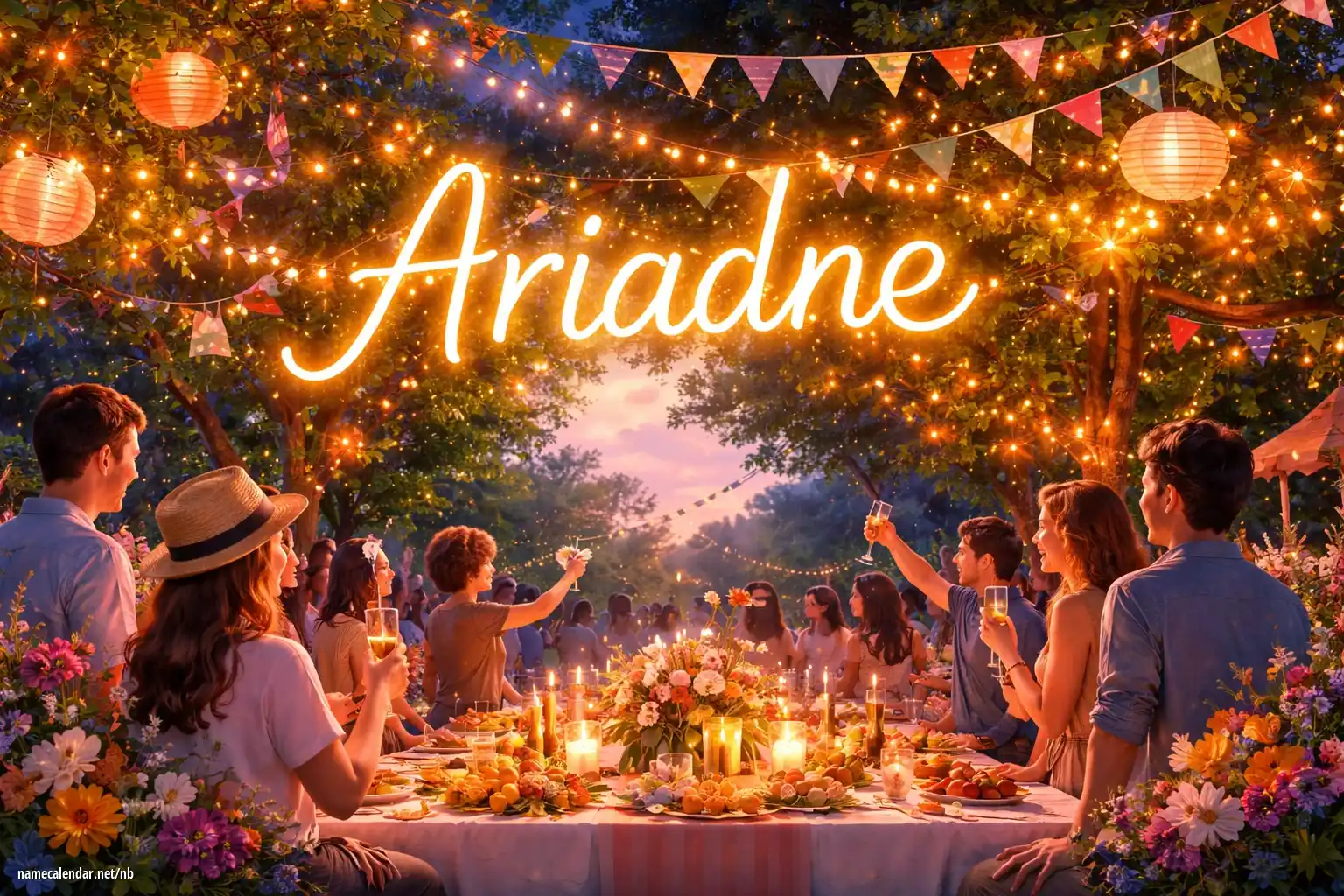 Feiring av navnedag og navn - Ariadne