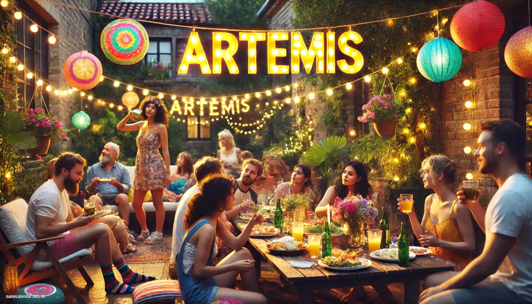 Feiring av navnedag og navn - Artemis