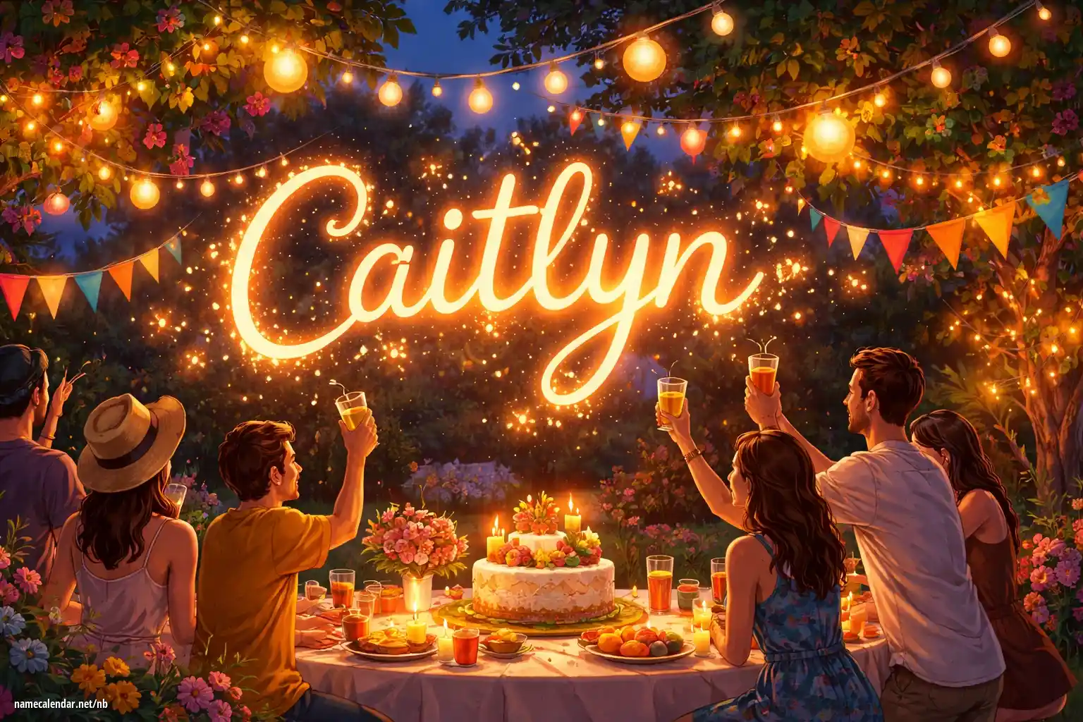 Feiring av navnedag og navn - Caitlyn