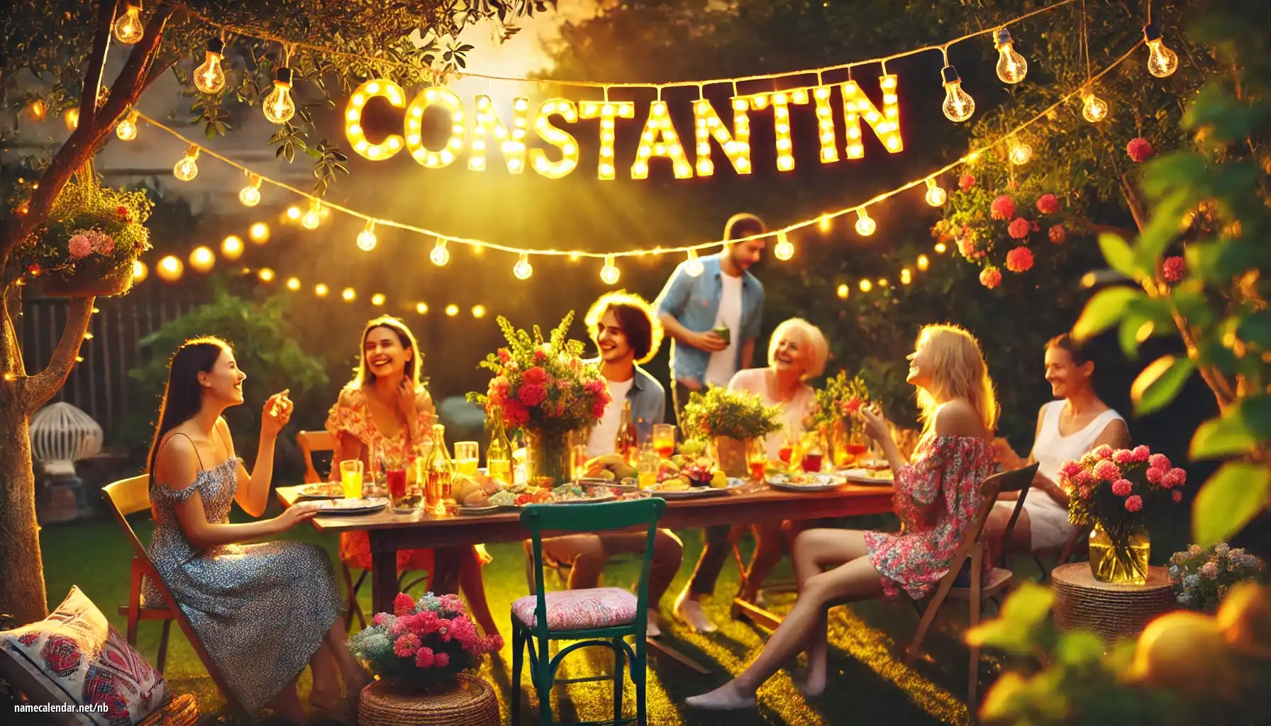 Feiring av navnedag og navn - Constantin