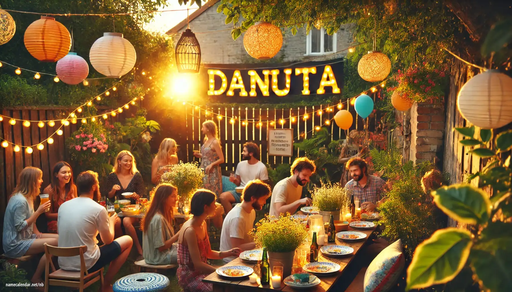 Feiring av navnedag og navn - Danuta