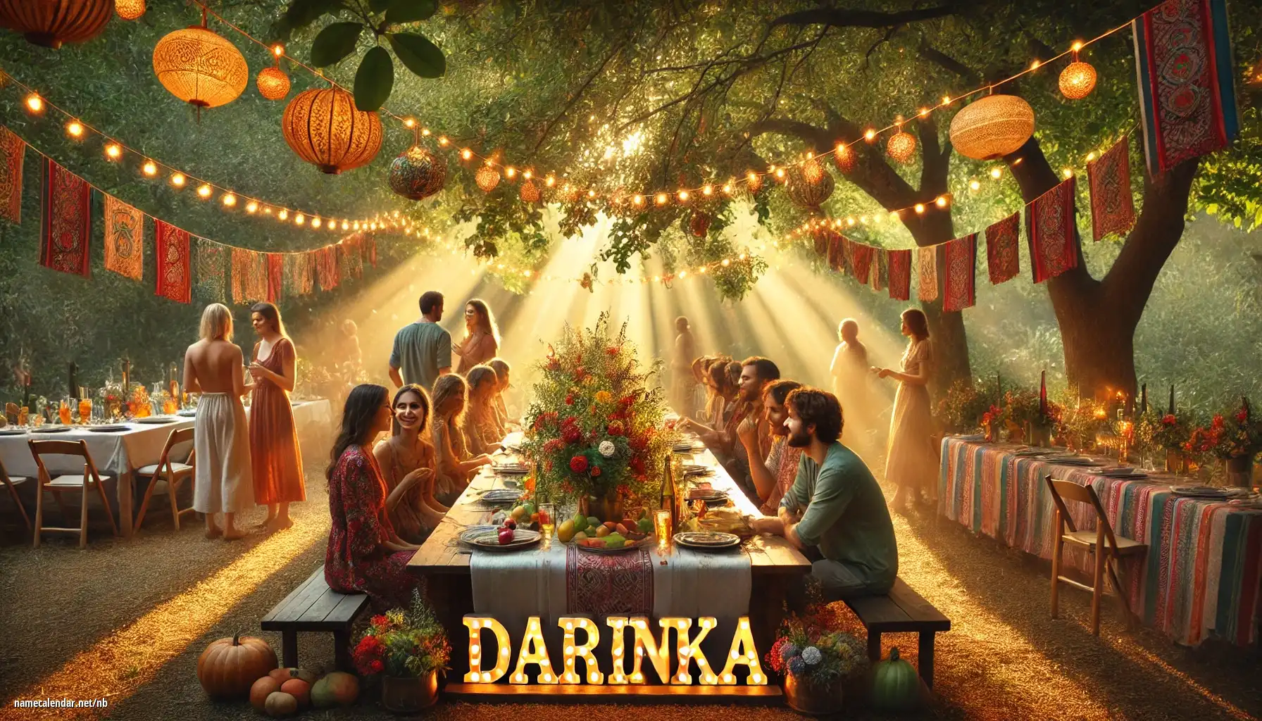 Feiring av navnedag og navn - Darinka