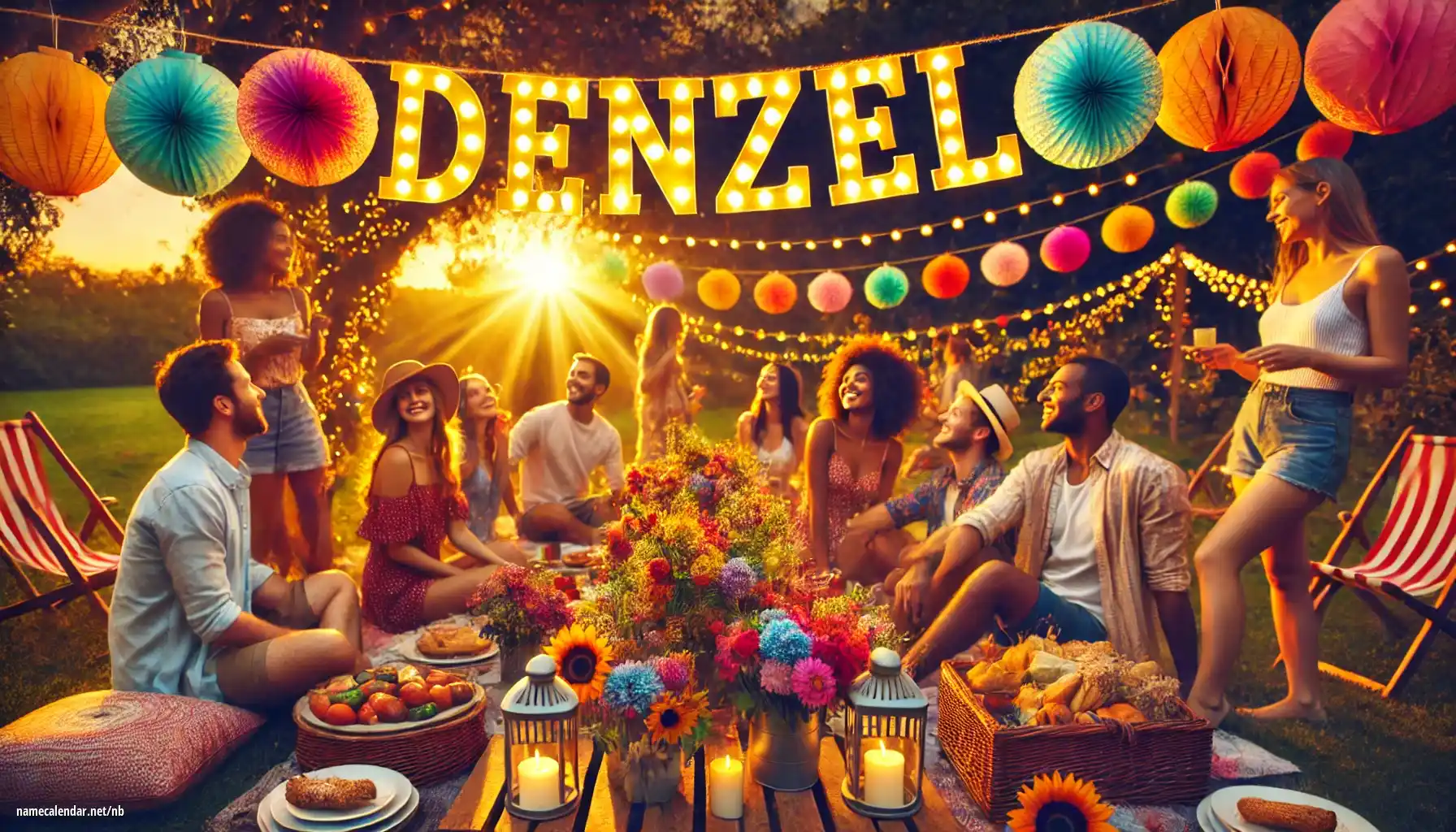 Feiring av navnedag og navn - Denzel