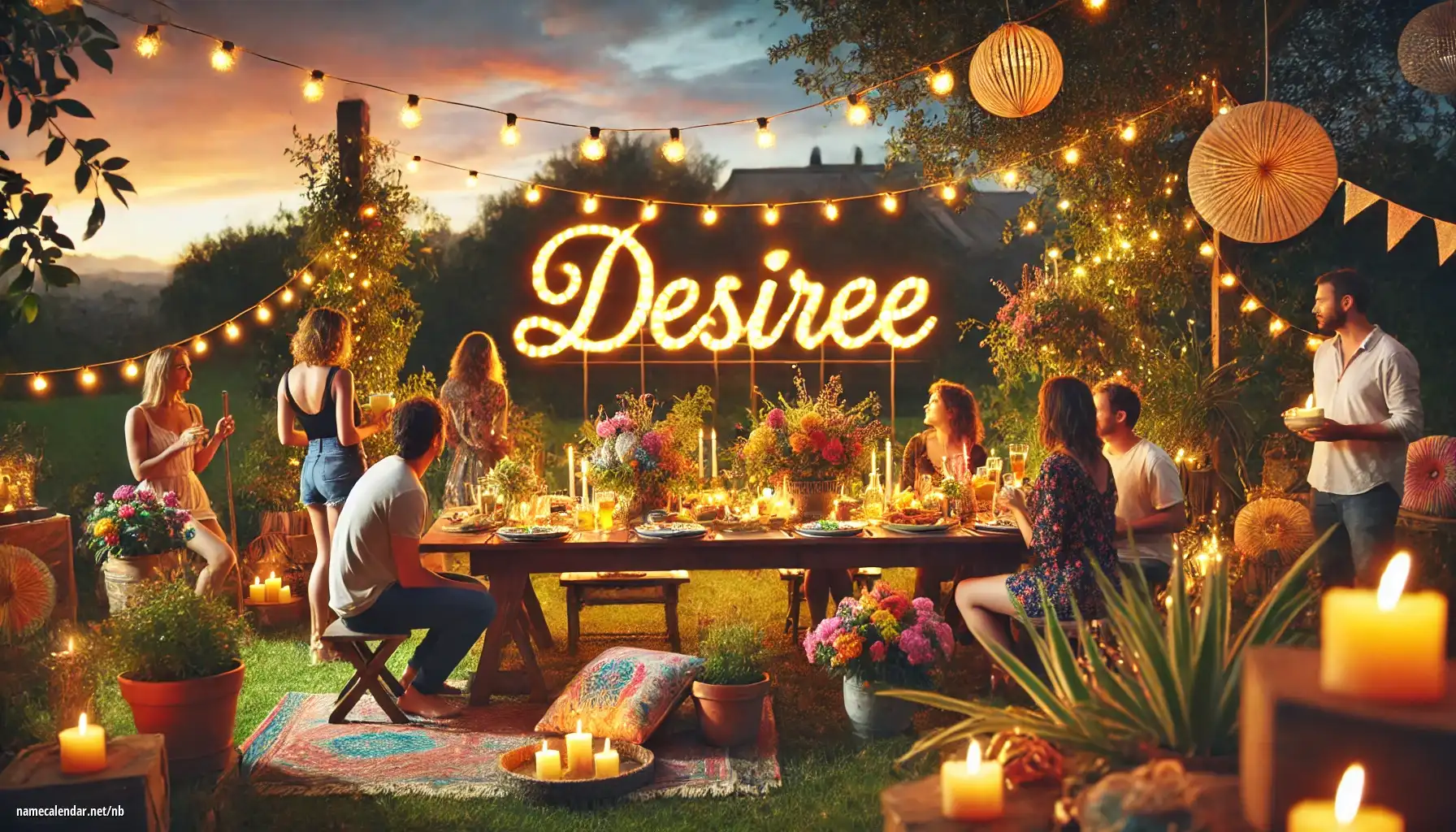 Feiring av navnedag og navn - Desiree