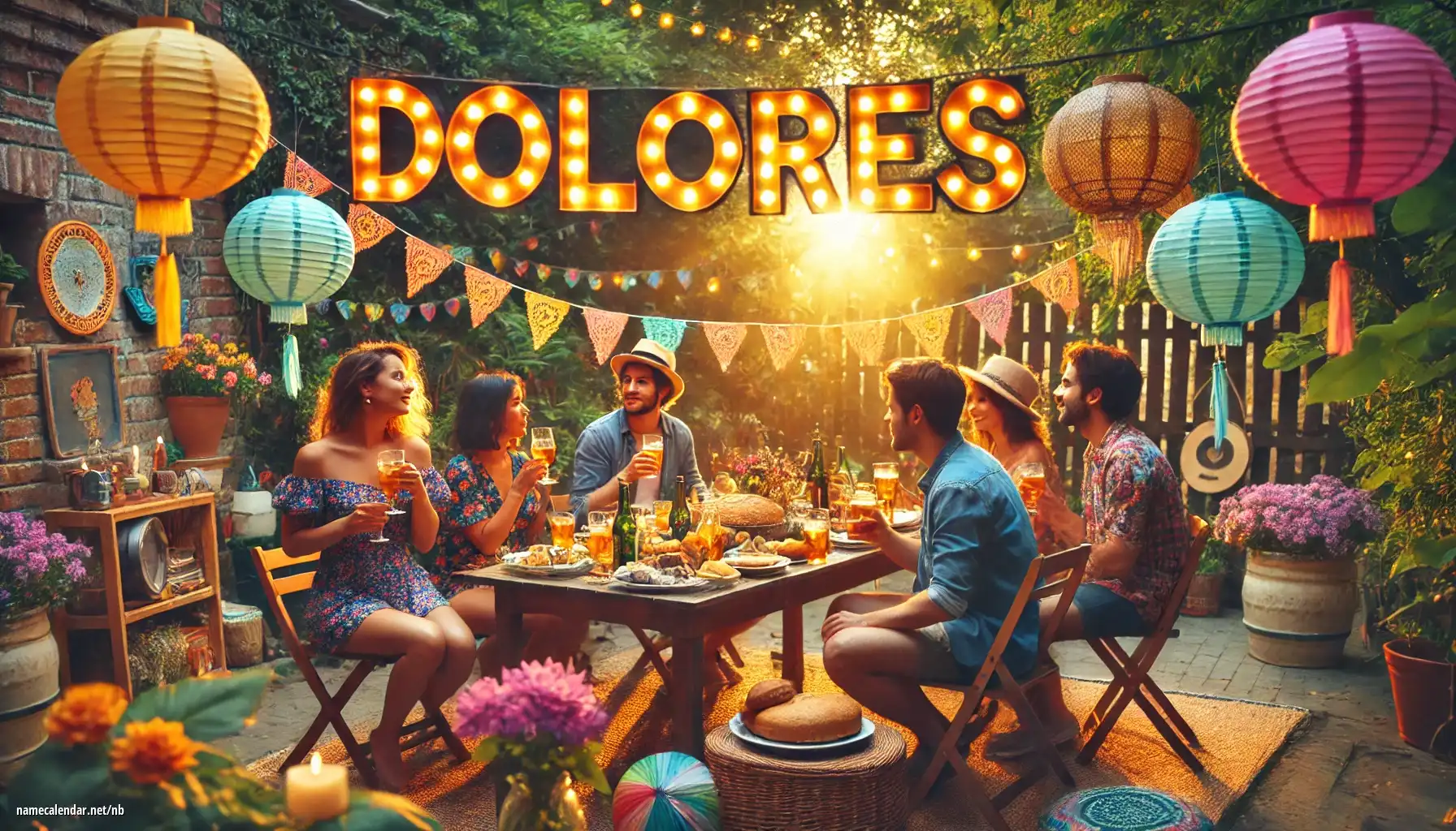 Feiring av navnedag og navn - Dolores