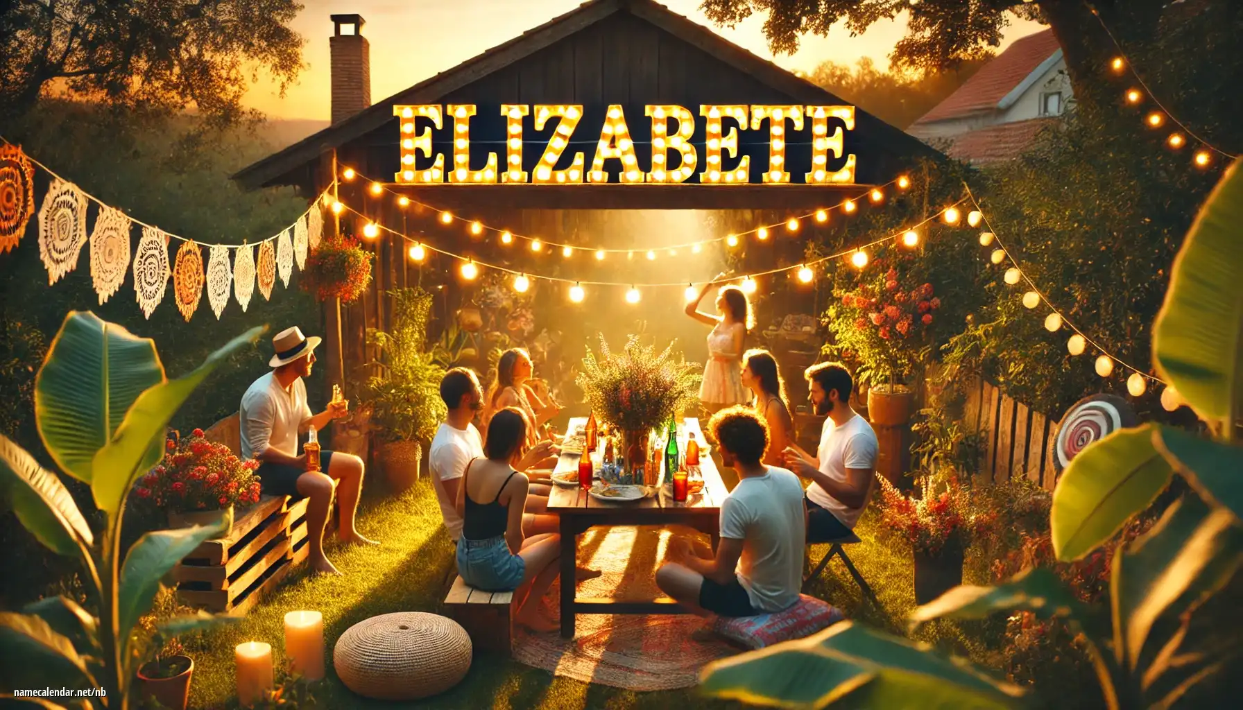 Feiring av navnedag og navn - Elizabete