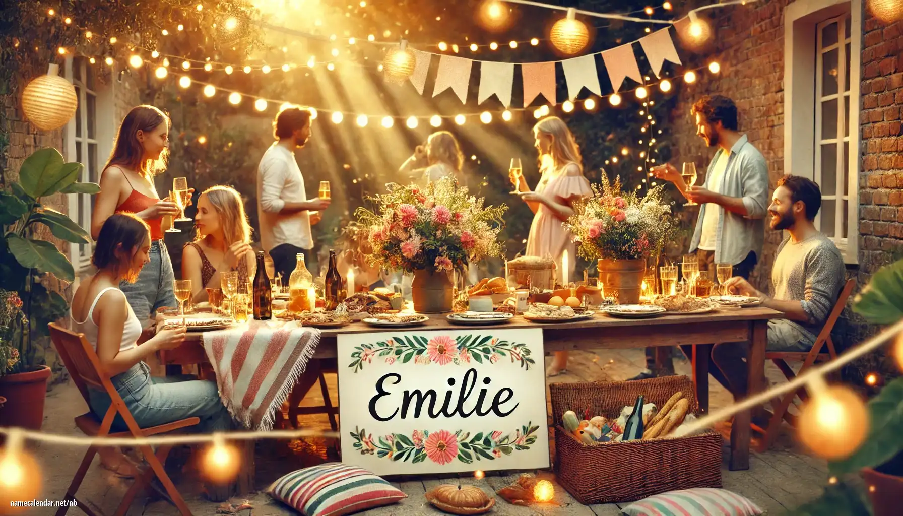 Feiring av navnedag og navn - Emilie