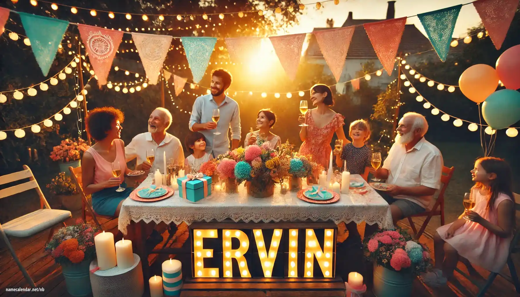 Feiring av navnedag og navn - Ervin