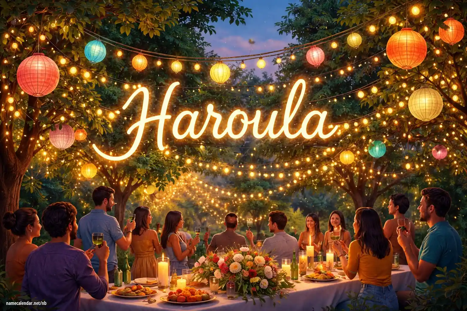 Feiring av navnedag og navn - Haroula