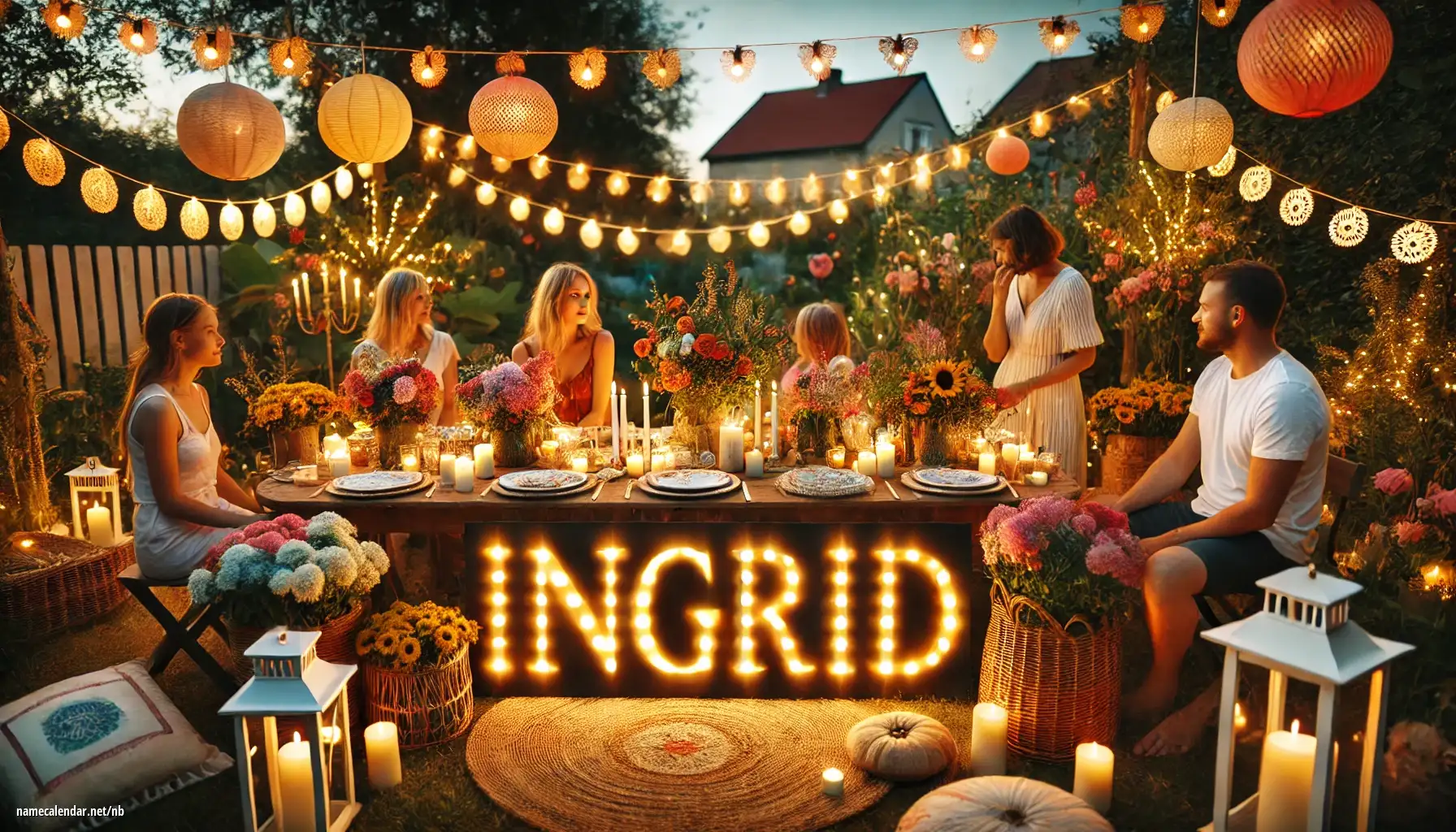 Feiring av navnedag og navn - Ingrid