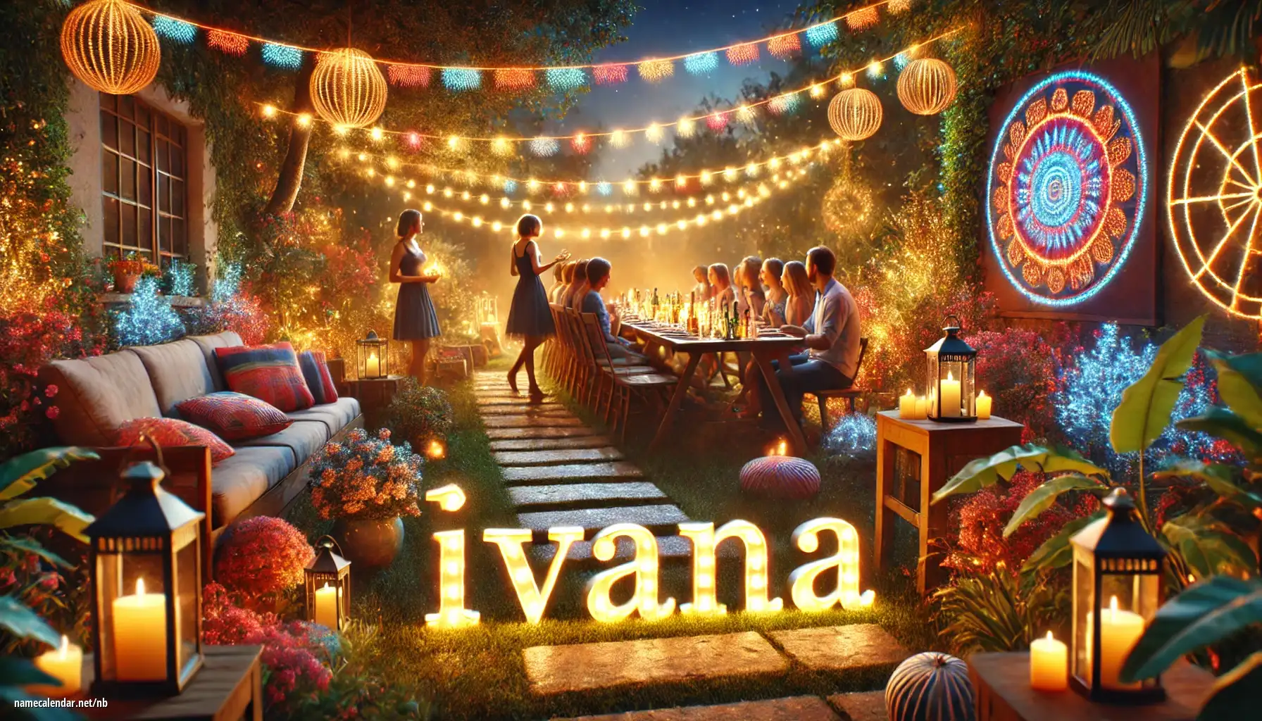 Feiring av navnedag og navn - Ivana