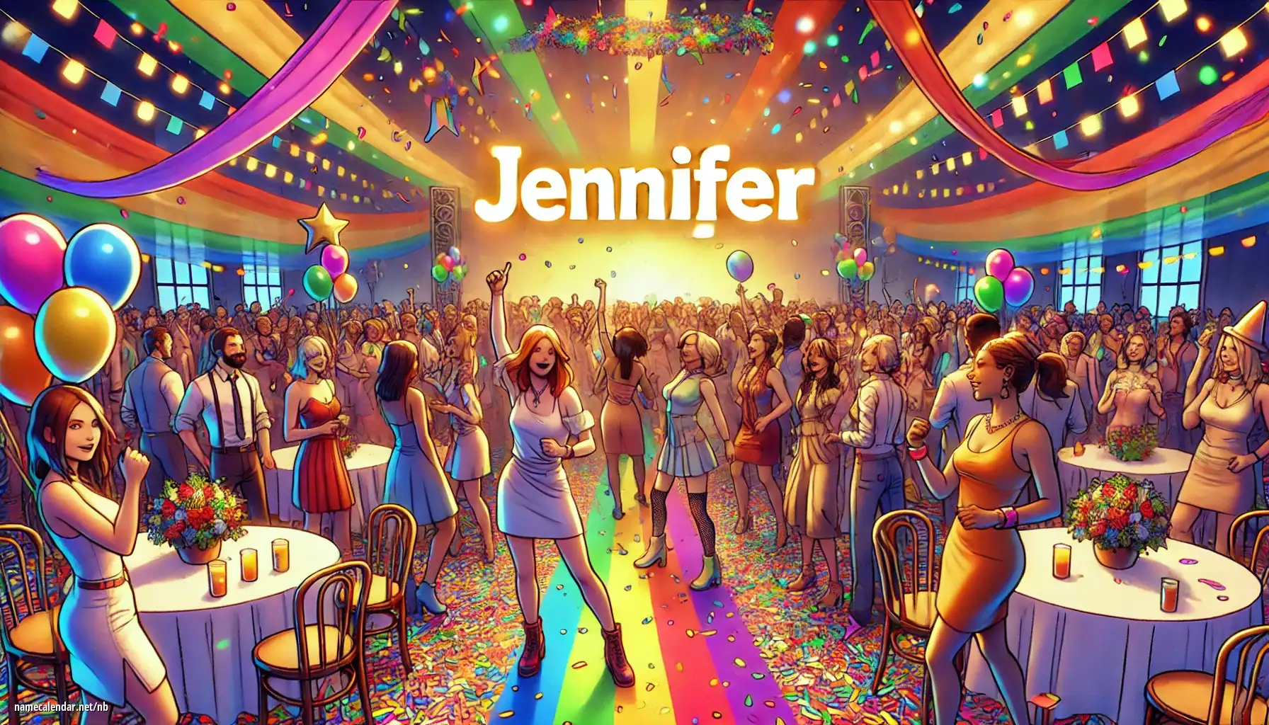 Feiring av navnedag og navn - Jennifer