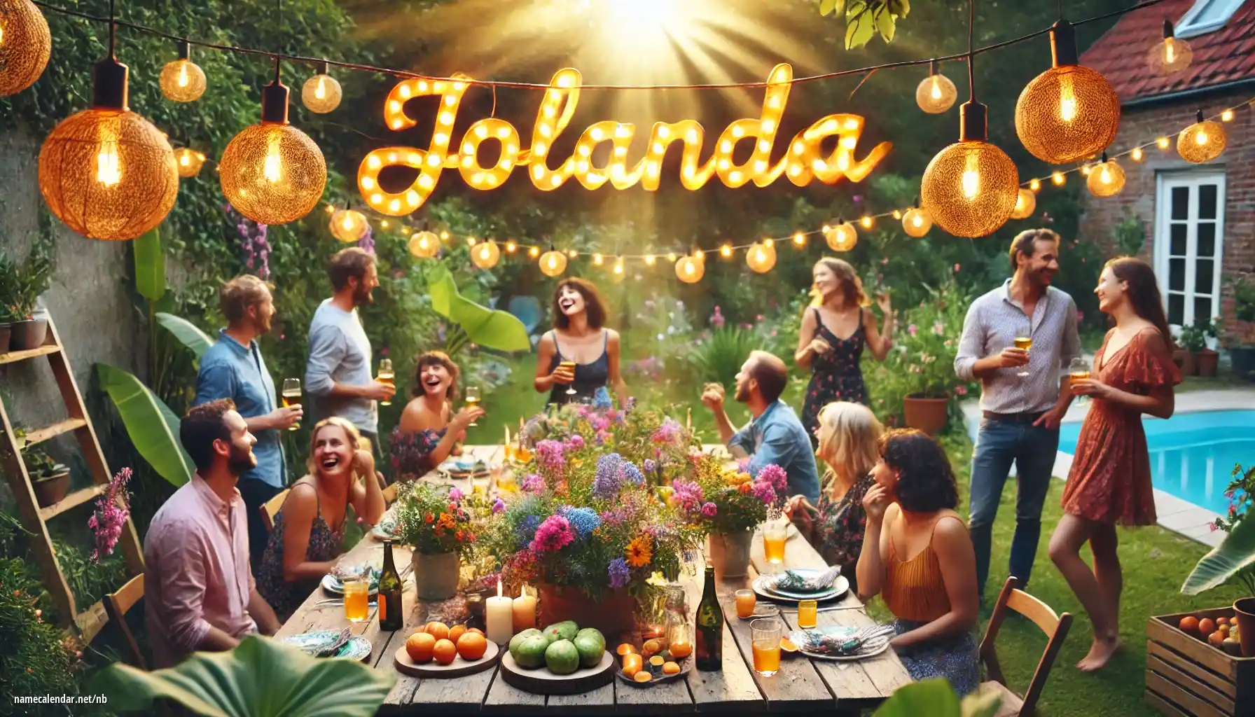 Feiring av navnedag og navn - Jolanda