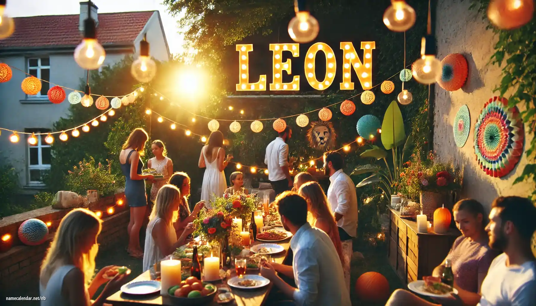 Feiring av navnedag og navn - Léon