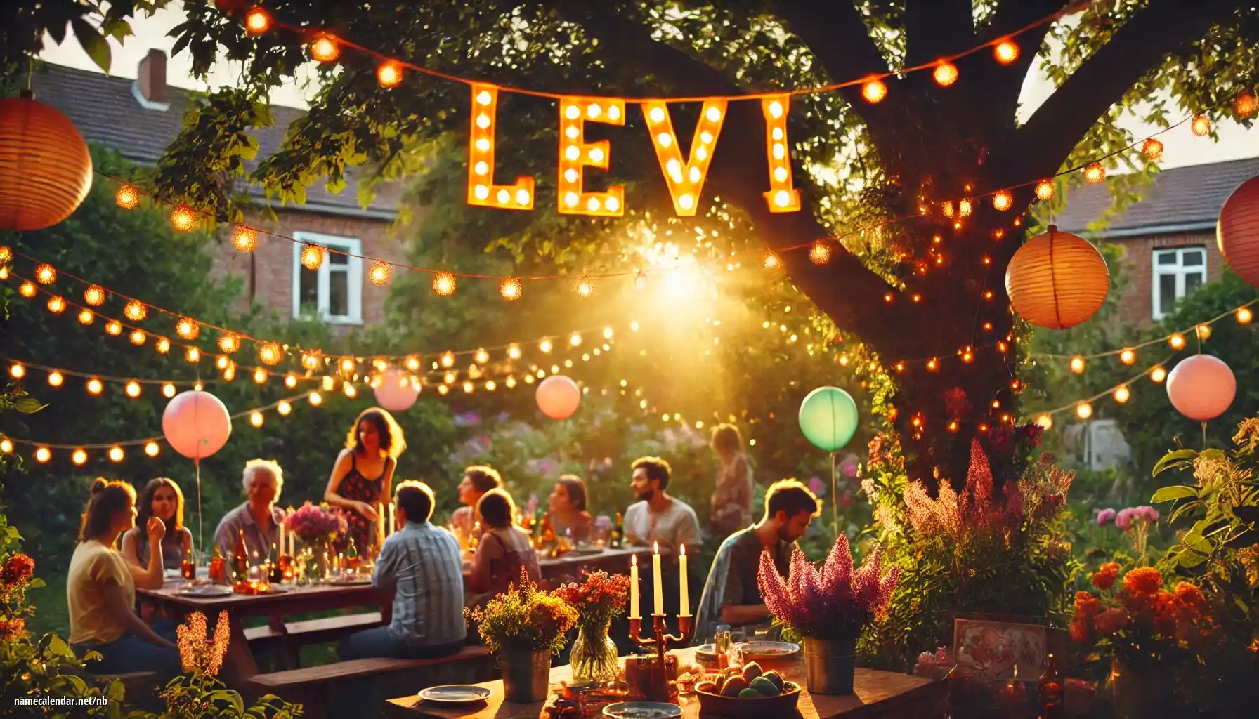 Feiring av navnedag og navn - Levi