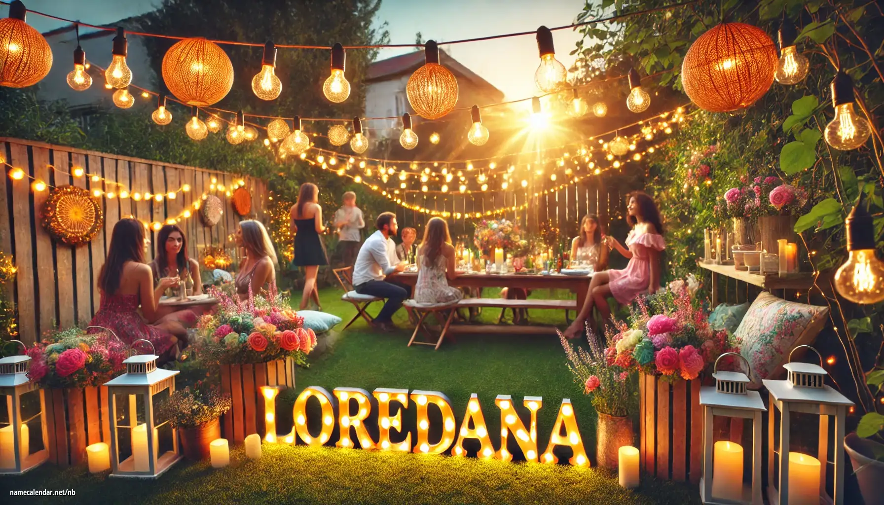 Feiring av navnedag og navn - Loredana