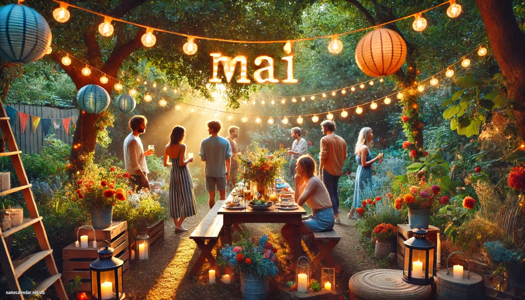 Feiring av navnedag og navn - Mai