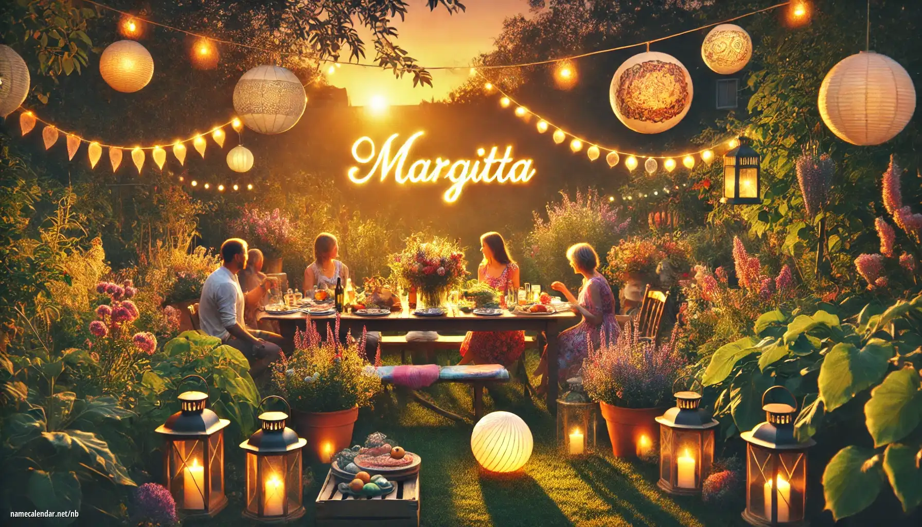 Feiring av navnedag og navn - Margitta