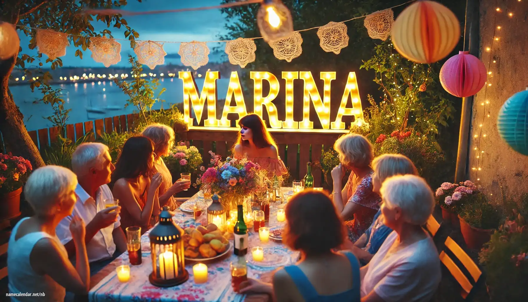 Feiring av navnedag og navn - Marina