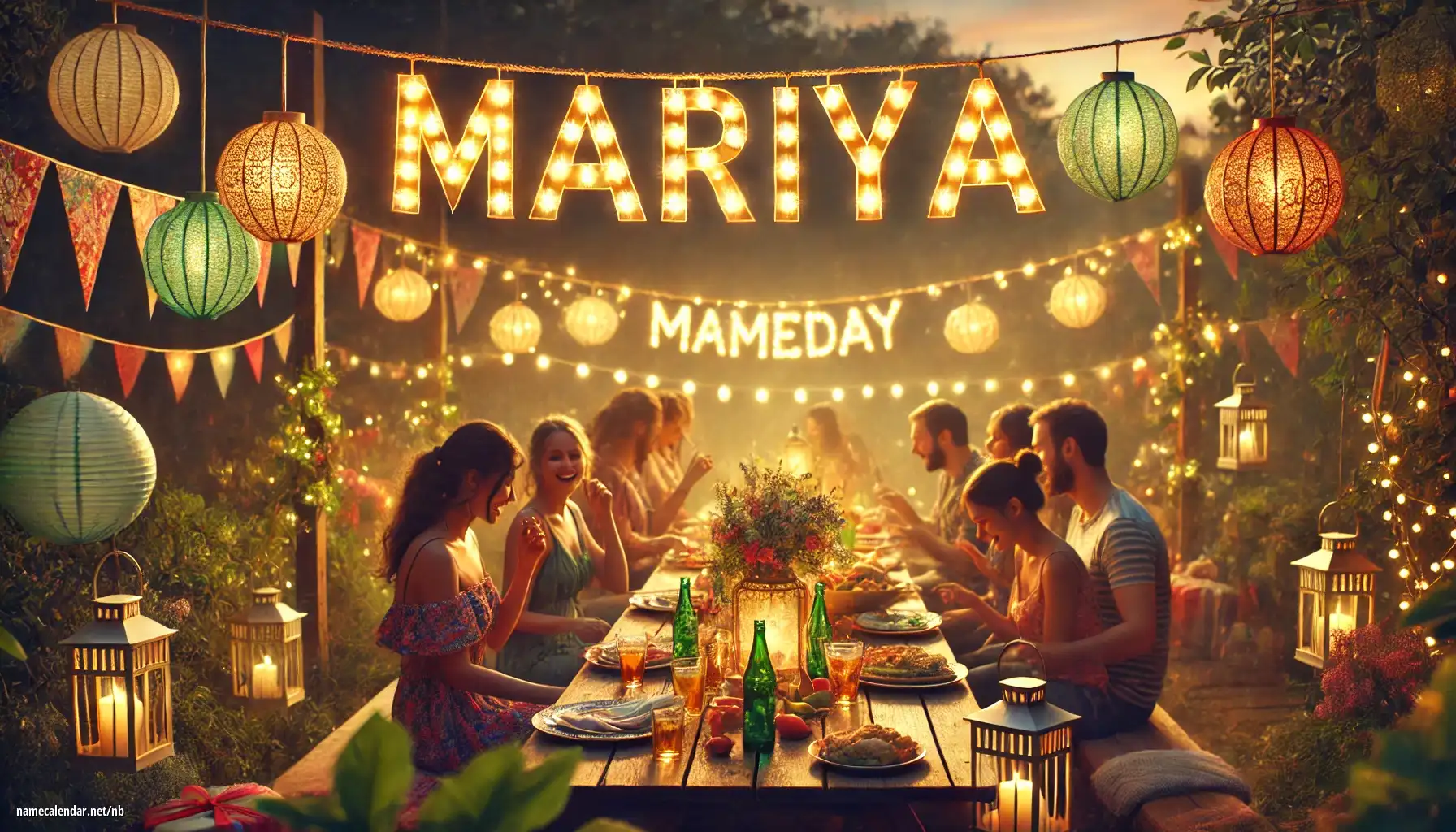 Feiring av navnedag og navn - Mariya