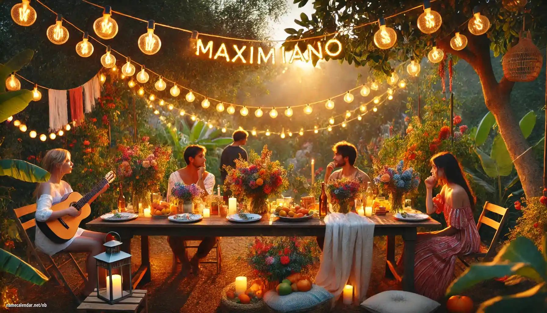 Feiring av navnedag og navn - Maximiliano