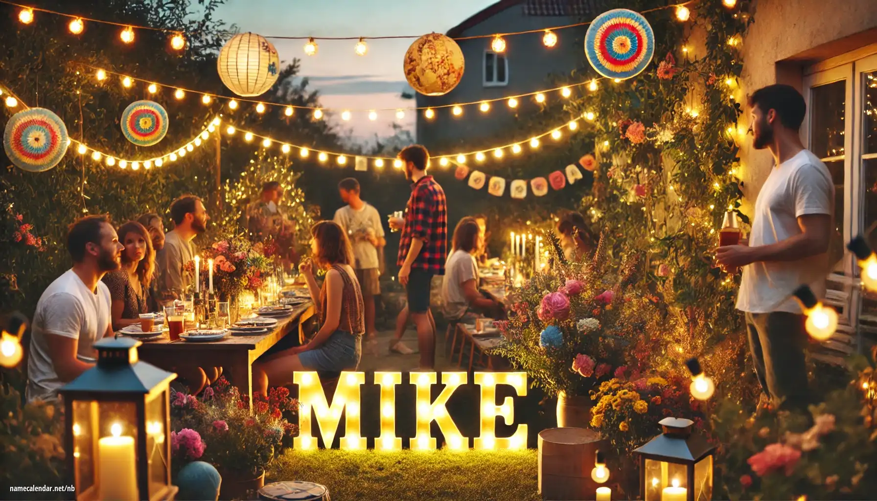 Feiring av navnedag og navn - Mike