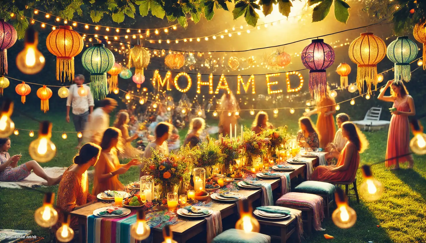 Feiring av navnedag og navn - Mohamed