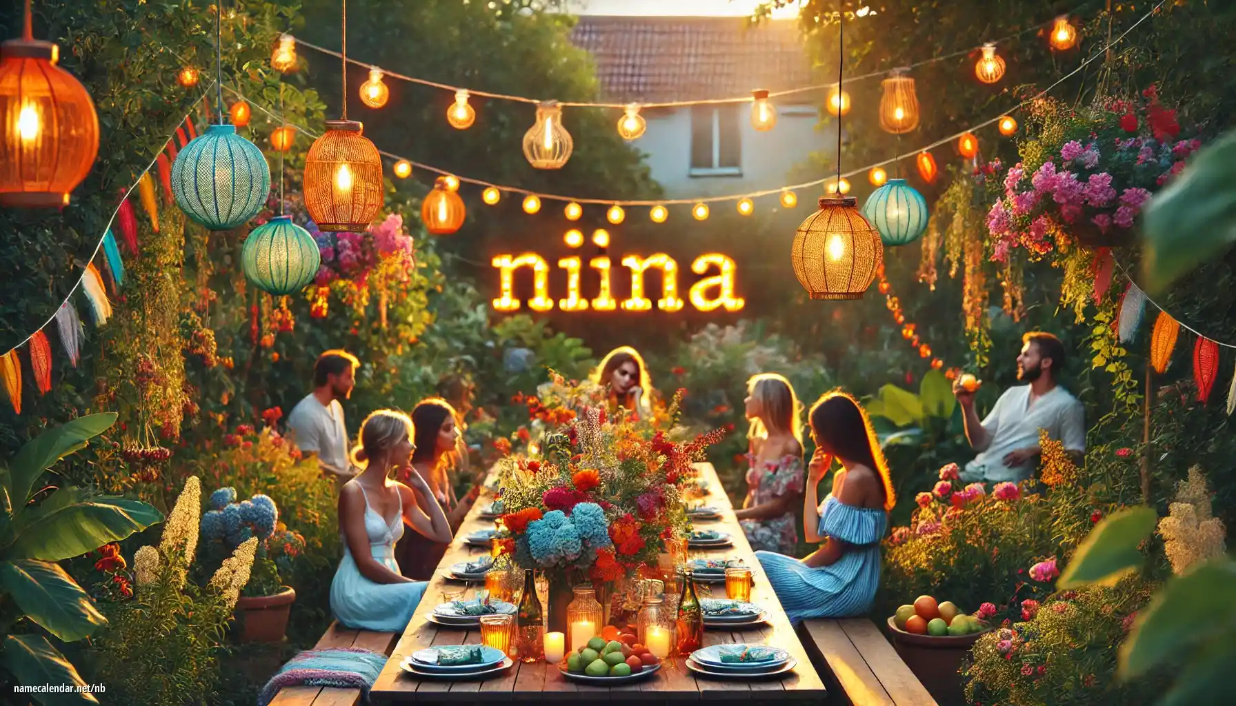 Feiring av navnedag og navn - Niina