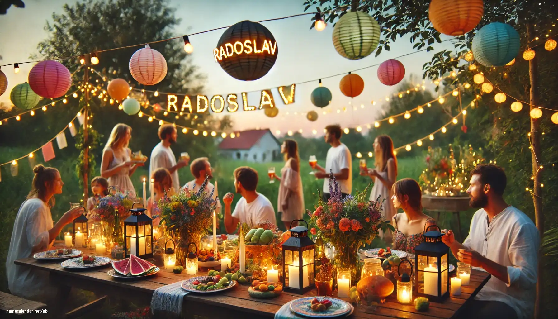 Feiring av navnedag og navn - Radoslav