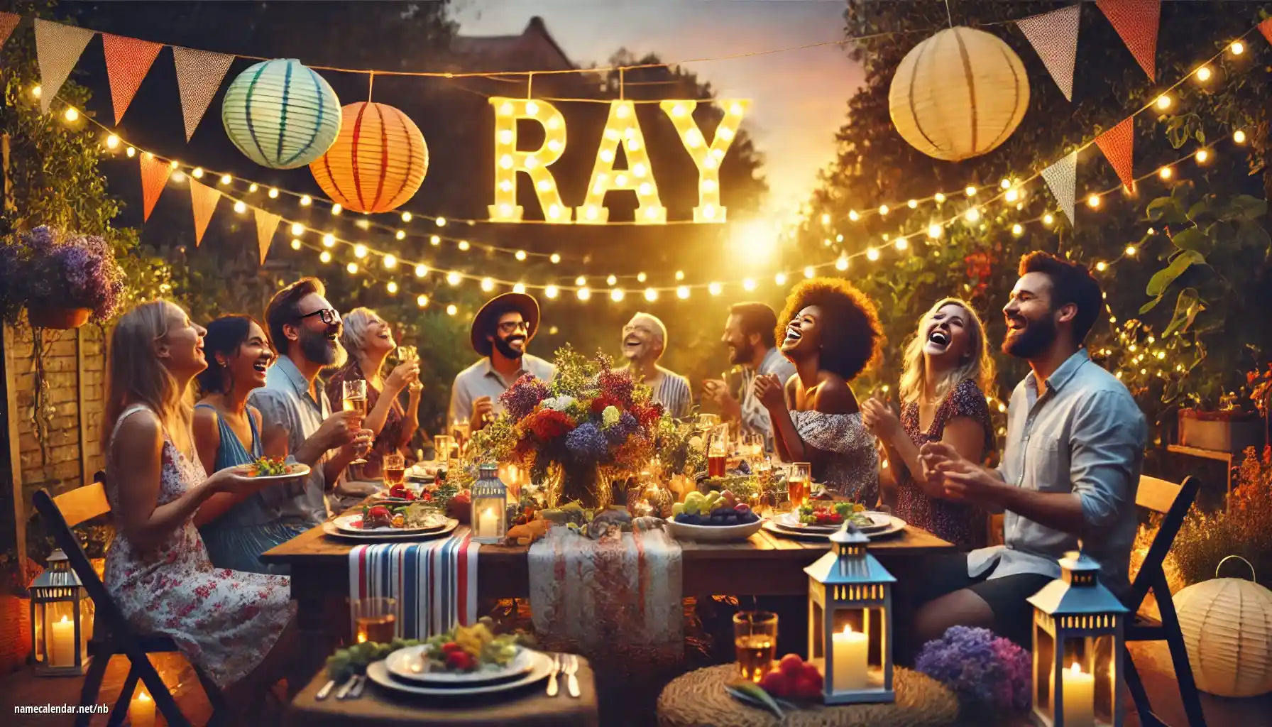 Feiring av navnedag og navn - Ray