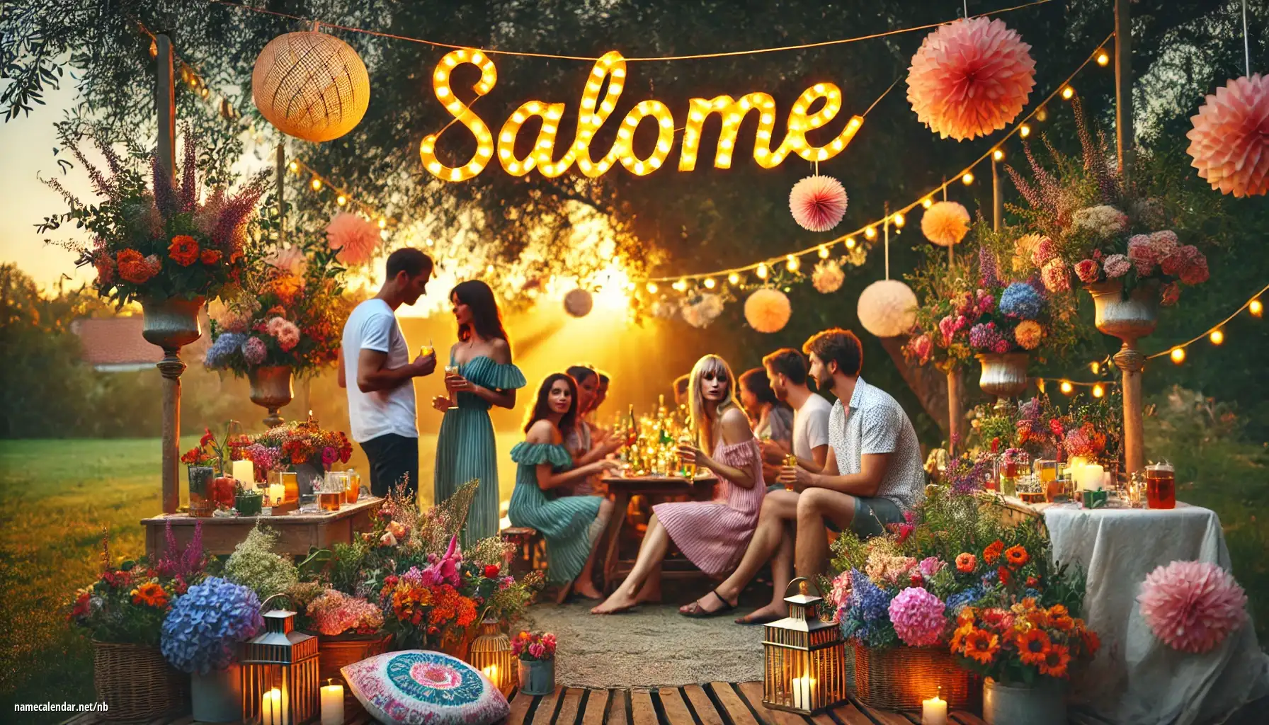 Feiring av navnedag og navn - Salome