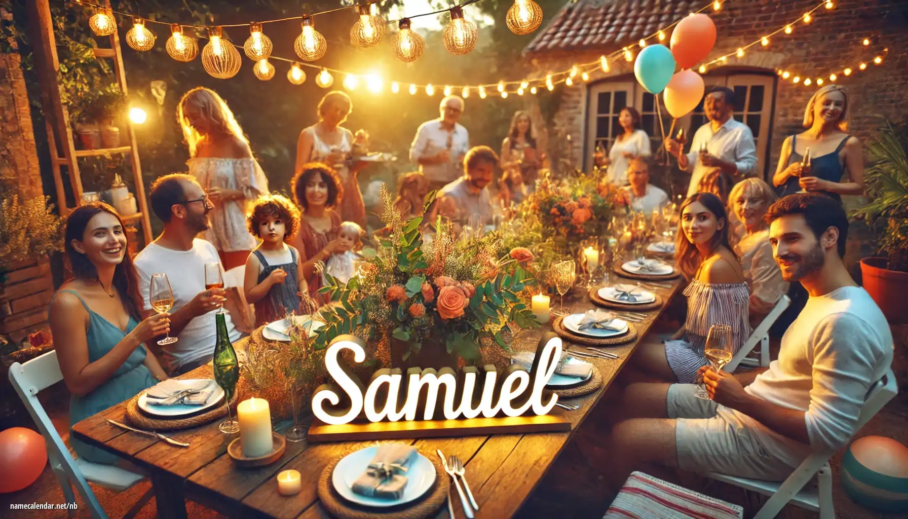 Feiring av navnedag og navn - Samuel