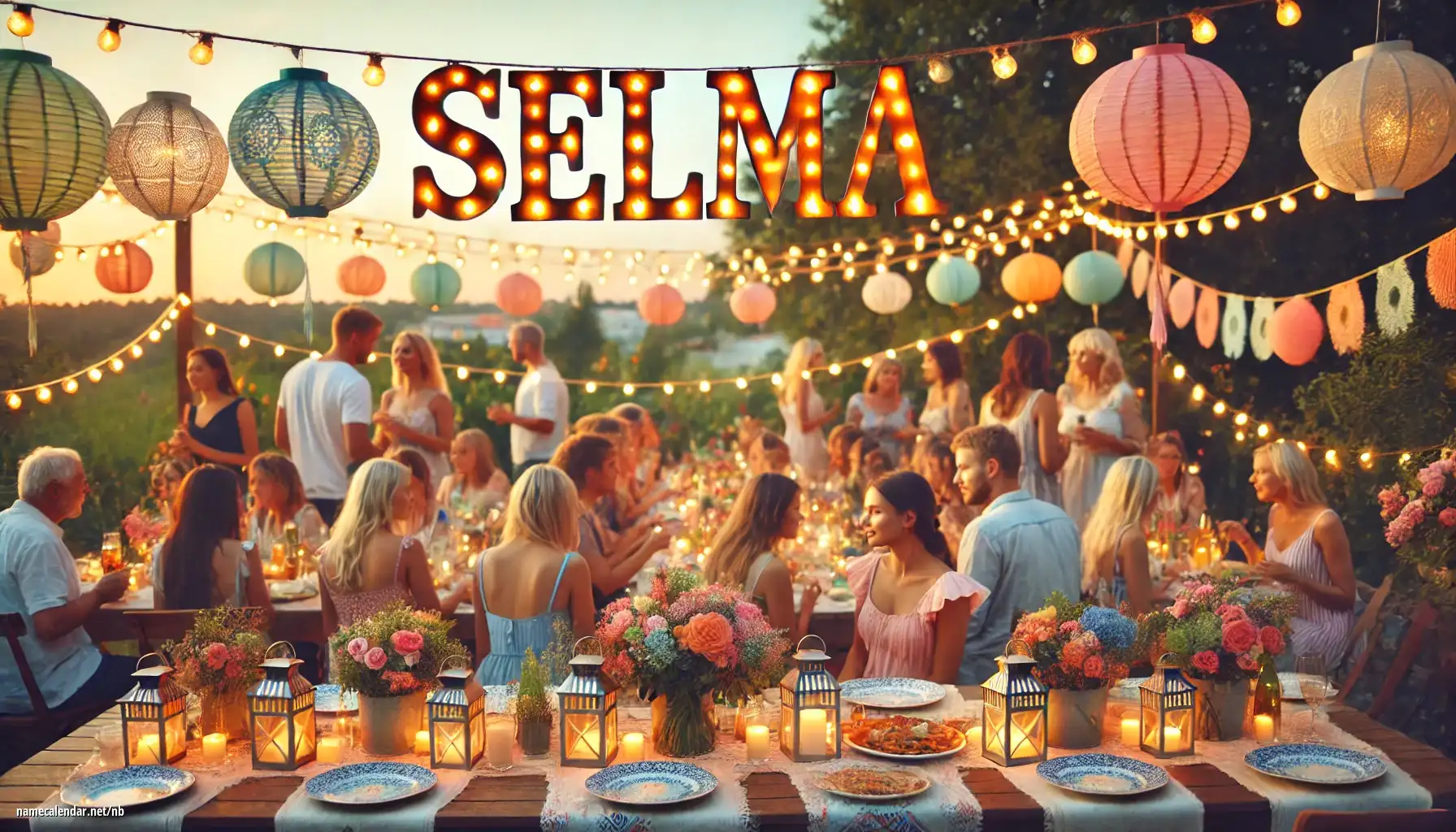 Feiring av navnedag og navn - Selma