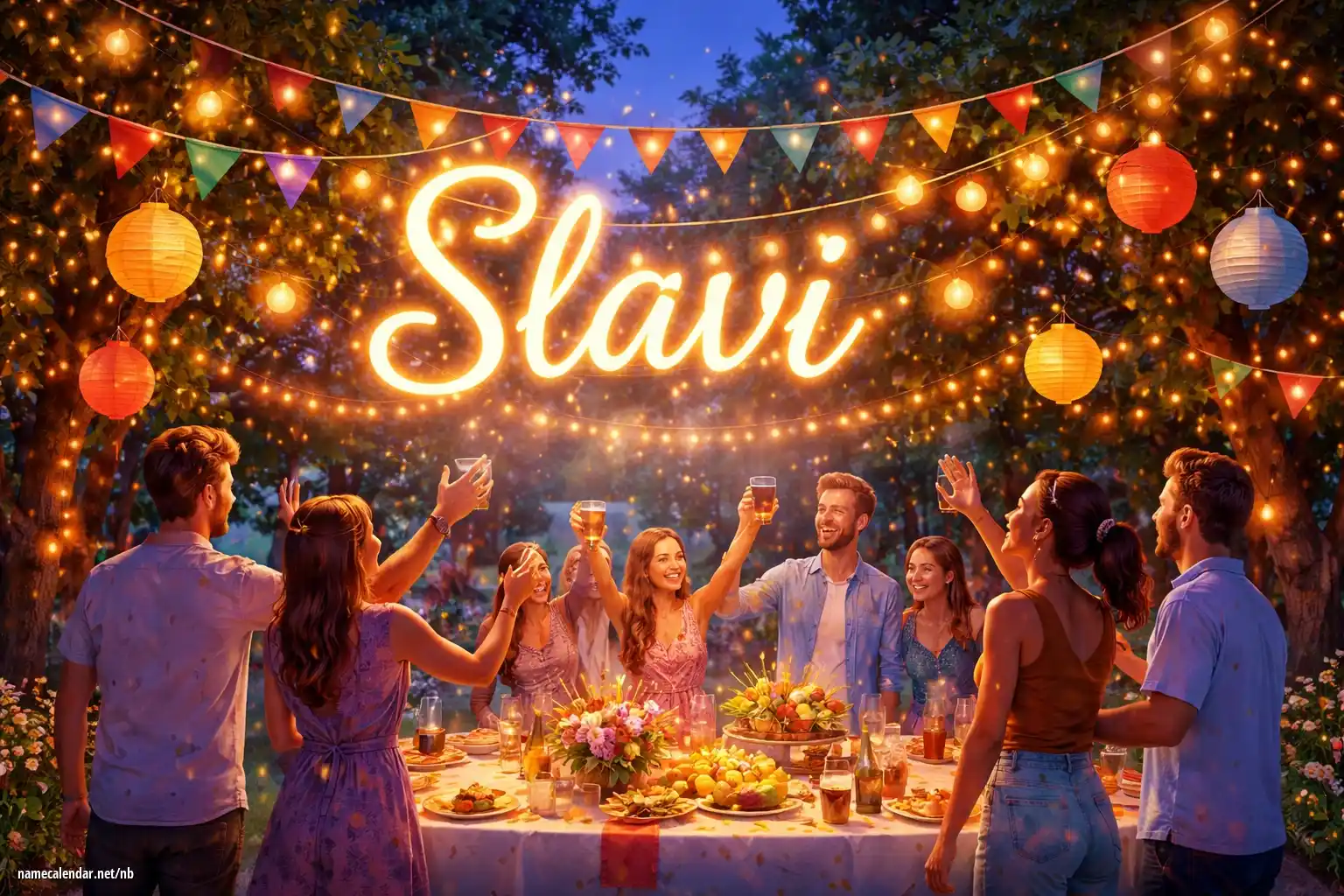 Feiring av navnedag og navn - Slavi