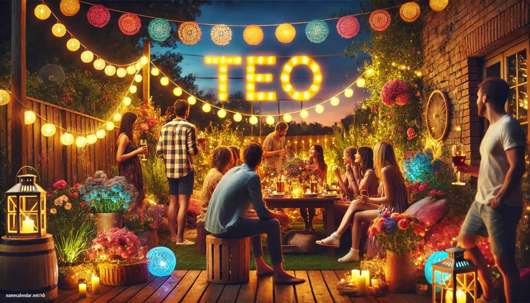 Feiring av navnedag og navn - Teo