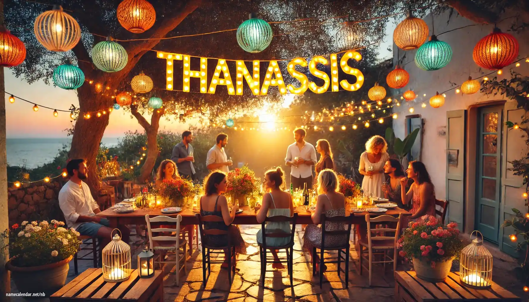 Feiring av navnedag og navn - Thanassis