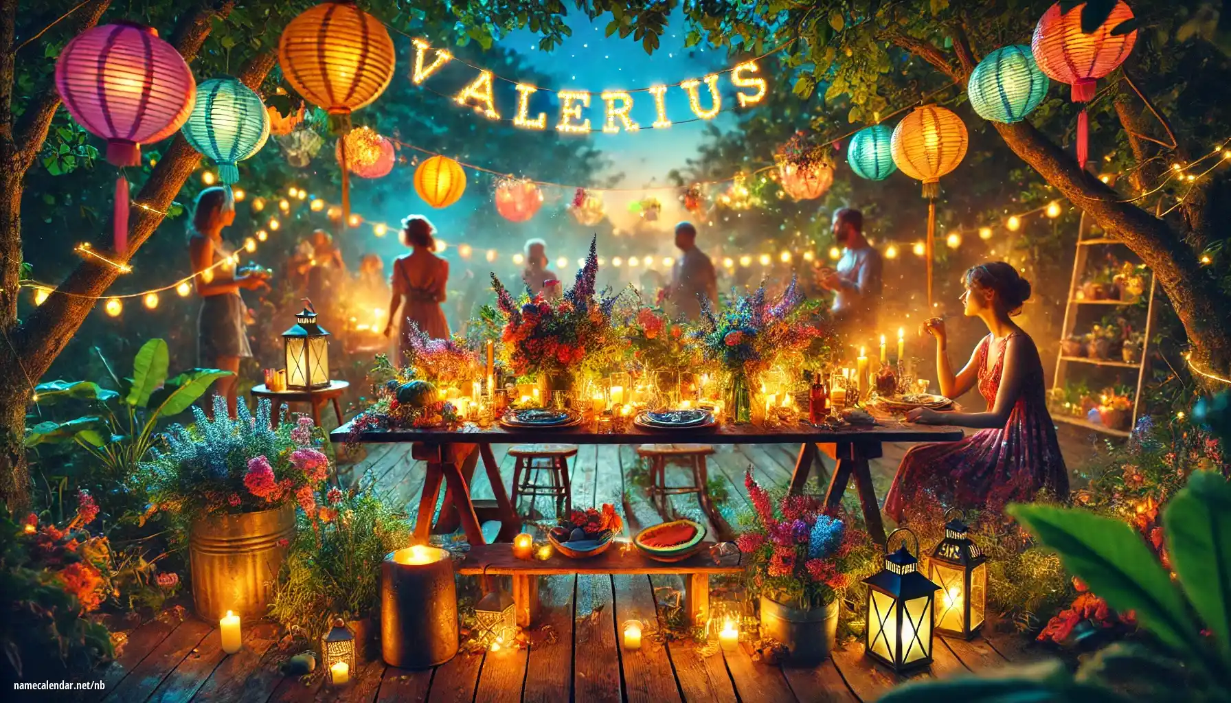 Feiring av navnedag og navn - Valerius