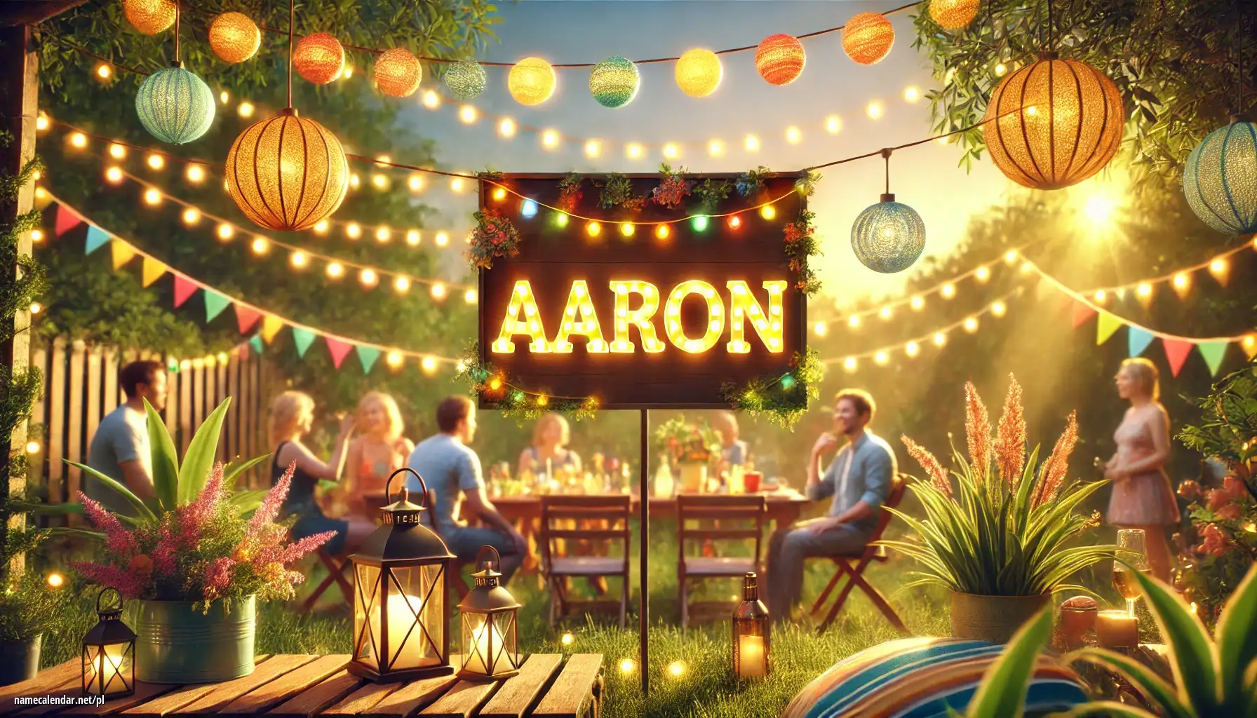 Uroczystość imieninowa i imieninowa - Aaron